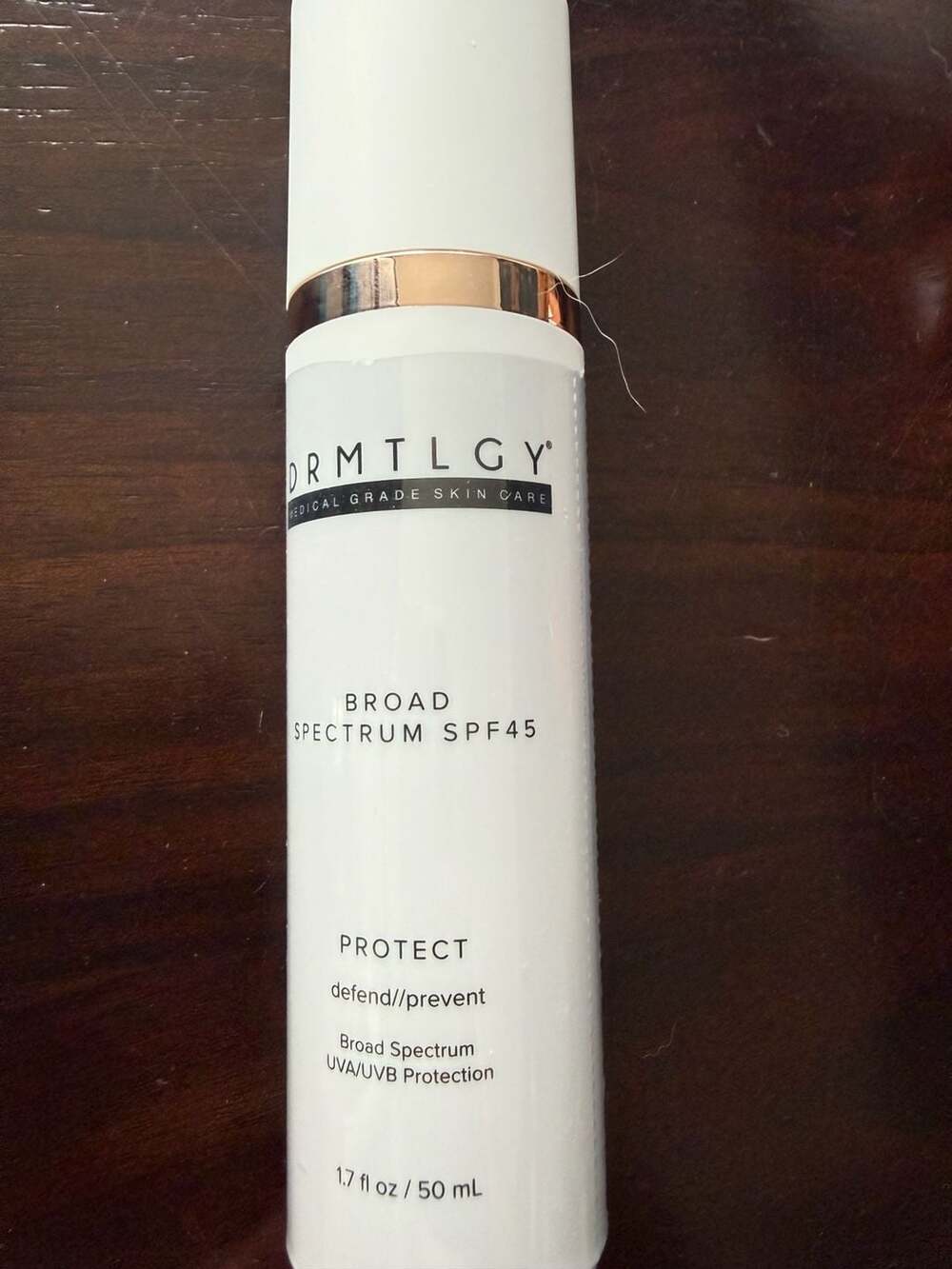 DRMTLGY Broad Spectrum SPF 45 Protect Sunscreen 1.7 oz